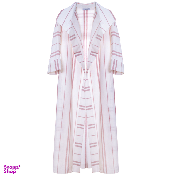 مانتو زنانه کلوتو مدل AYDI rd.Lng رنگ صورتی سایز فری (38-42)