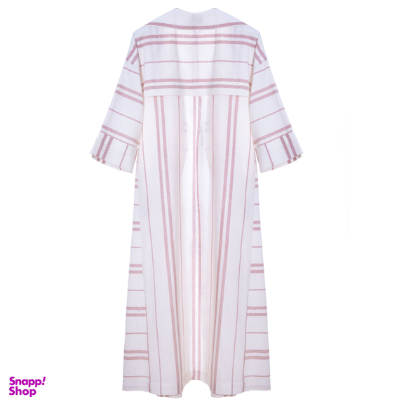 مانتو زنانه کلوتو مدل AYDI rd.Lng رنگ صورتی سایز فری (38-42)