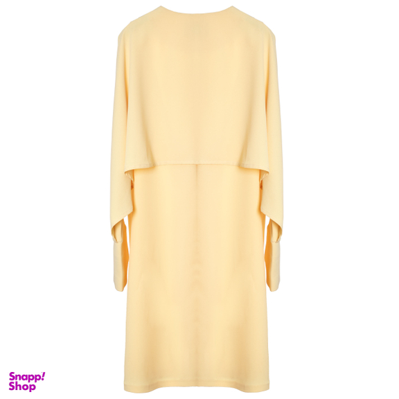 مانتو زنانه کلوتو مدل SEPINOOR crp.mnt.yl رنگ گلبهی