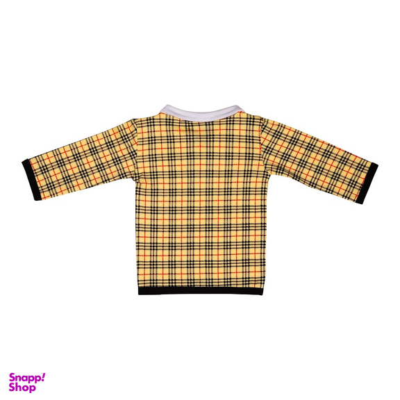 ست تاپ و تی شرت نوزادی تربچه (Torobche) مدل آرمان رنگ نخودی کد 5210861