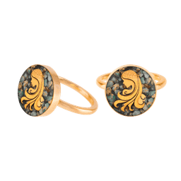 انگشتر زنانه زرسام (Zarsam) سری مانی مدل ماه شهریور