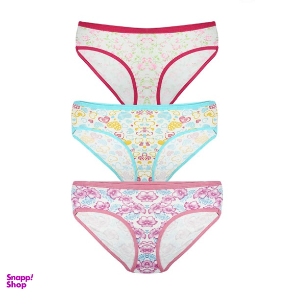 شورت زنانه اسلیپ (Slip) نهال مدل RG-INL 150 مجموعه 3 عددی