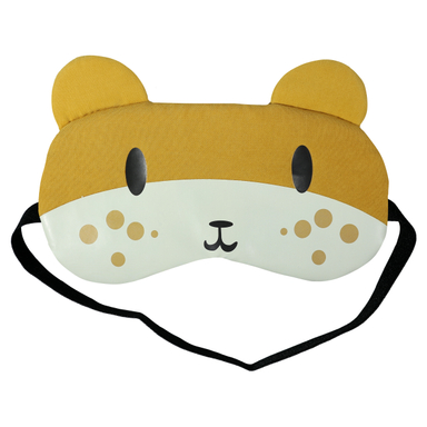 چشم بند کمپرس دار طرح خرس کد R231032 رنگ خردلی