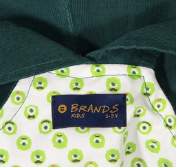 سرهمی بچه گانه برندس (Brands) مدل BR.T770.F4.UN.HK.10018.C13 رنگ یشمی