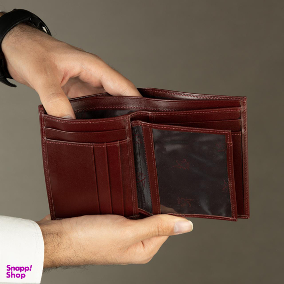 کیف پول مردانه مارال چرم (Maral Leather) مدل پویا