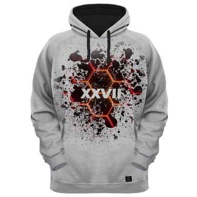 هودی مردانه 27 مدل XXVII کد ALP150 رنگ طوسی