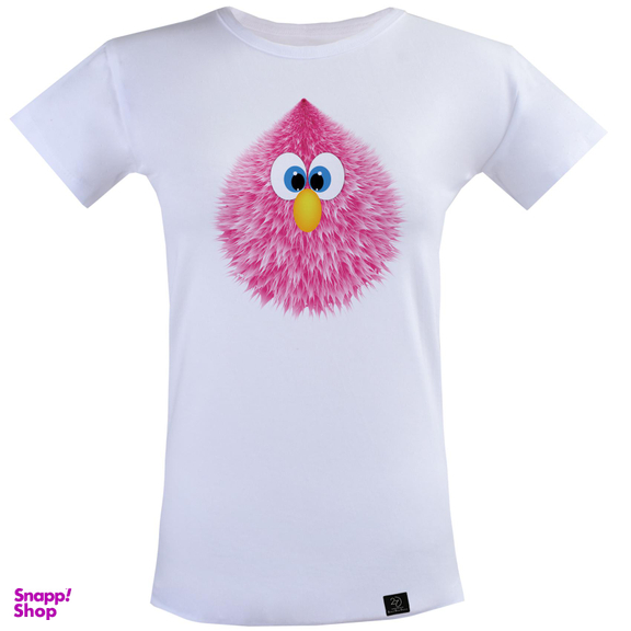 تی شرت آستین کوتاه زنانه 27 مدل Cute کد T14 رنگ سفید