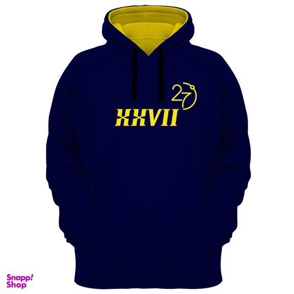 هودی مردانه 27 مدل Twenty Seven کد MR04 رنگ سرمه ای