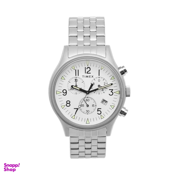 ساعت مچی عقربه ای مردانه تایمکس (Timex) مدل TW2R68900 رنگ نقره ای