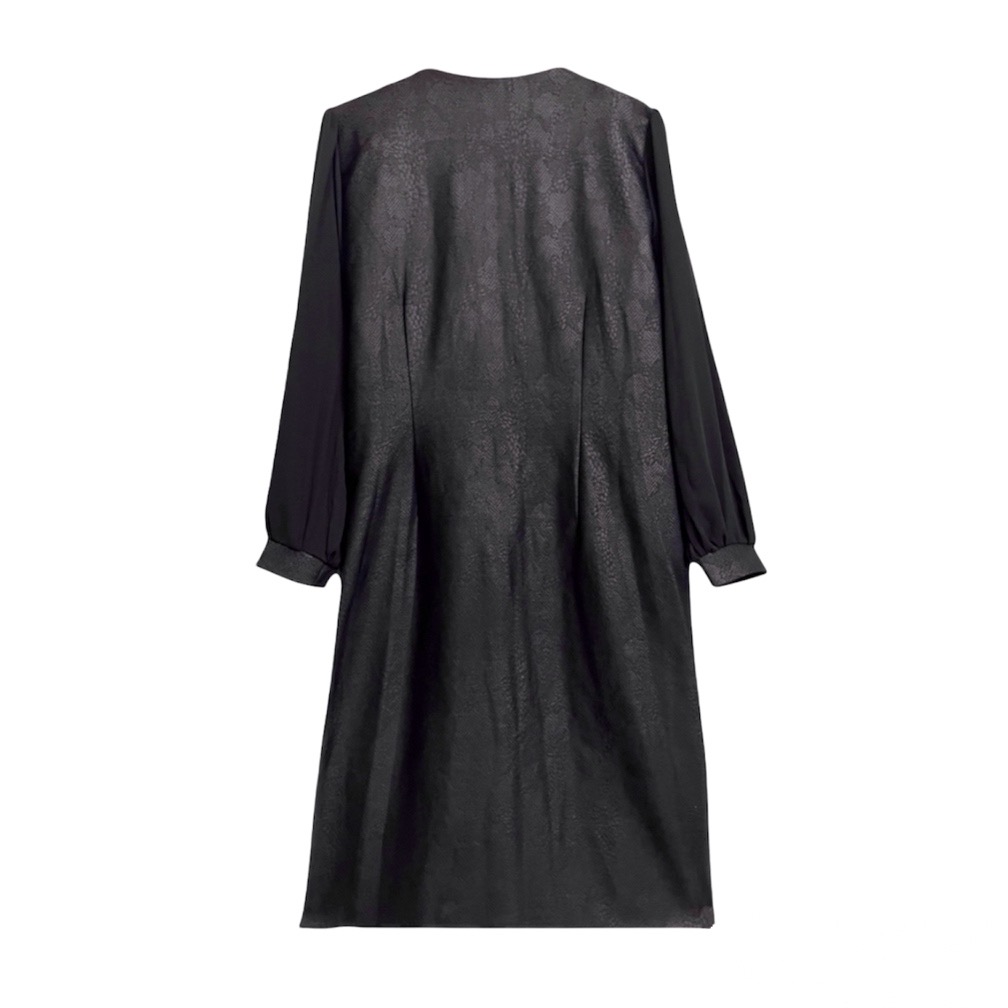 مانتو مجلسی وسمه (VASMEH) کد 410 رنگ مشکی سایز 36-38