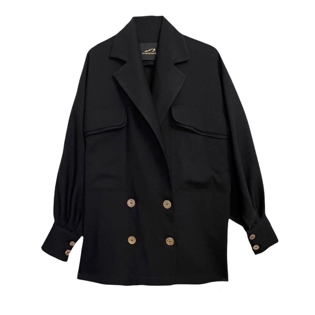 کت و شلوار وسمه (Vasmeh) کد 101 رنگ مشکی فری سایز