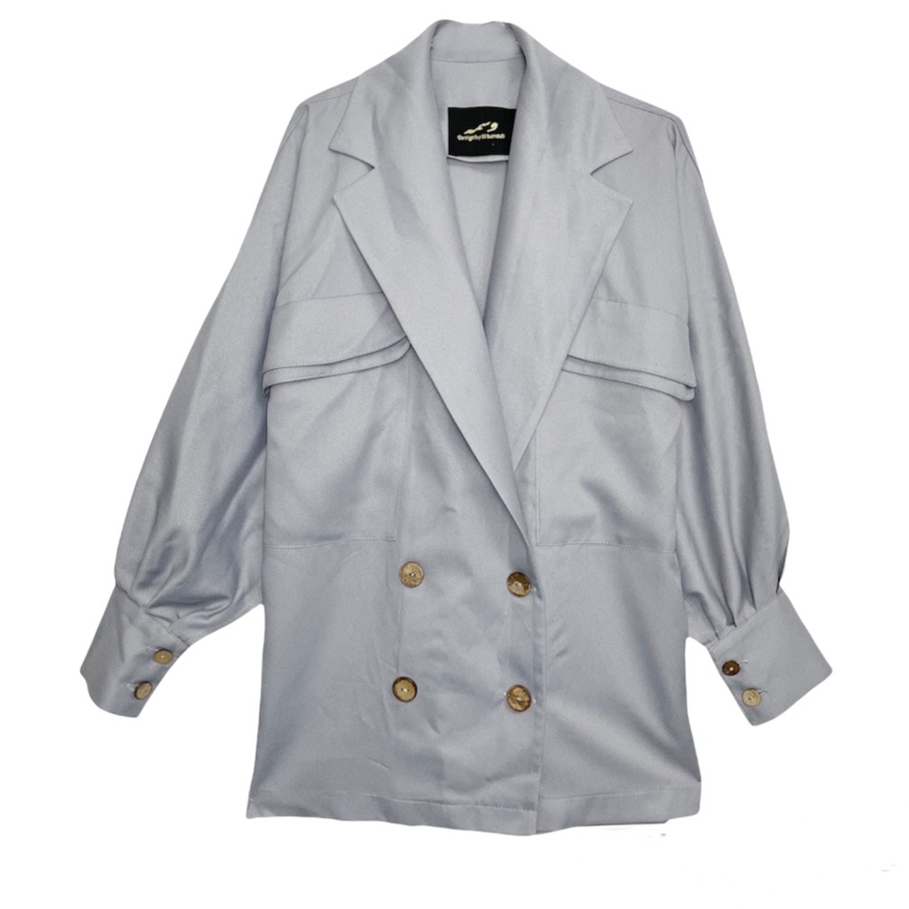 کت و شلوار وسمه (Vasmeh) کد 100 رنگ طوسی فری سایز