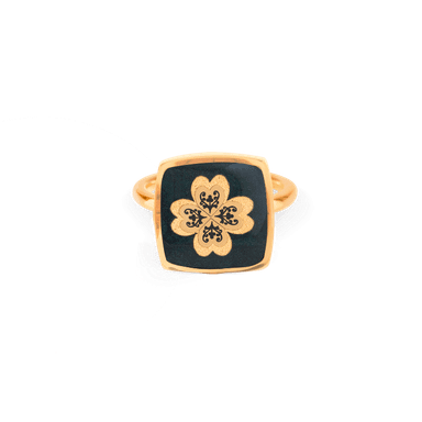 انگشتر زنانه زرسام سری ماه سا طرح شانس