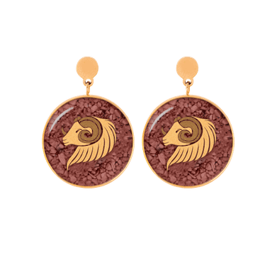 گوشواره زنانه زرسام (Zarsam) سری مانی مدل ماه فروردین