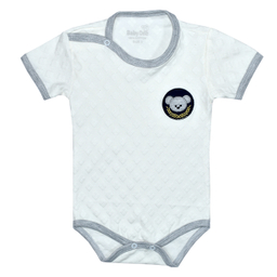 بادی آستین کوتاه نوزادی بی بی وان (Baby One) مدل لوزی