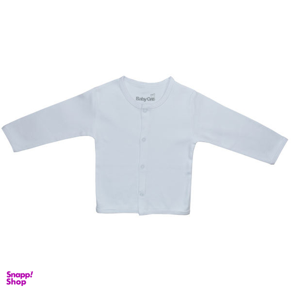 شومیز نوزادی بی بی وان (Baby One) مدل سفید برفی