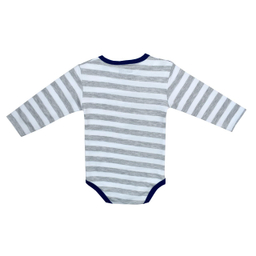 بادی آستین بلند نوزادی بی بی وان (Baby One) مدل ماشین کد 1
