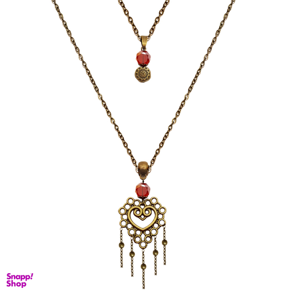 گردنبند زنانه ژوبین (Zhubin) مدل رومانتویی طرح قلب