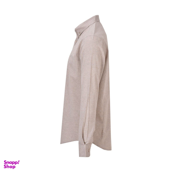 پیراهن آستین بلند مردانه بادی اسپینر (Body Spinner) مدل 3143 رنگ کرم 1