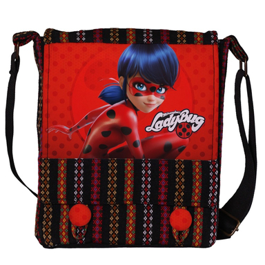 کیف رودوشی دخترانه چی چاپ (Chichap) طرح دختر کفشدوزکی کد Ladybug