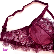 ست شورت و سوتین زنانه تیریتی مدل دانتل مژه ای