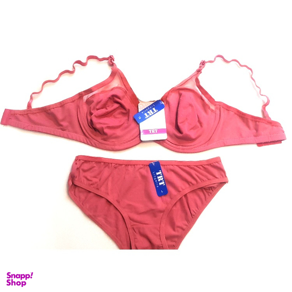 ست شورت و سوتین تیریتی (TRT) مدل لاکرا