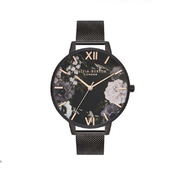 ساعت مچی عقربه ای زنانه الیویا (Olivia Burton) مدل OB16AD21 جنس بدنه استیل رنگ مشکی