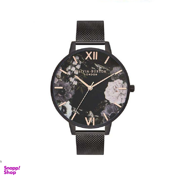 ساعت مچی عقربه ای زنانه الیویا (Olivia Burton) مدل OB16AD21 جنس بدنه استیل رنگ مشکی