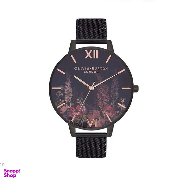 ساعت مچی عقربه ای زنانه الیویا (Olivia Burton) مدل OB16AD29 جنس بدنه استیل رنگ مشکی
