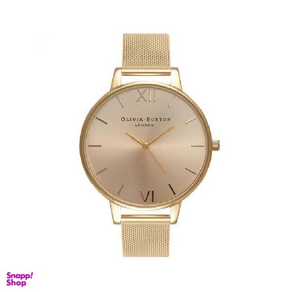 ساعت مچی عقربه ای زنانه الیویا (Olivia Burton) مدل OB16BD103 جنس بدنه فلز رنگ طلایی