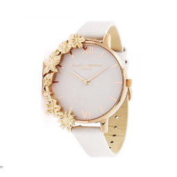 ساعت مچی عقربه ای زنانه الیویا (Olivia Burton) مدل OB16CB06 جنس بدنه استیل رنگ سفید