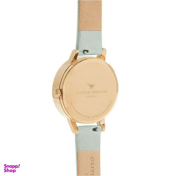 ساعت مچی عقربه ای زنانه الیویا (Olivia Burton) مدل OB16CH17 جنس بدنه فلزرنگ سبز
