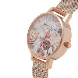 ساعت مچی عقربه ای زنانه الیویا (Olivia Burton) مدل OB16CS06 جنس بدنه فلز رنگ رزگلد