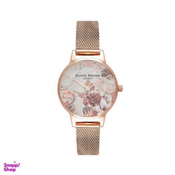 ساعت مچی عقربه ای زنانه الیویا (Olivia Burton) مدل OB16CS06 جنس بدنه فلز رنگ رزگلد