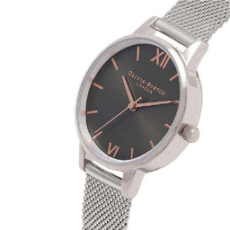 ساعت مچی عقربه ای زنانه الیویا (Olivia Burton) مدل OB16MD80 جنس بدنه فلز رنگ نقره ای