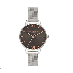 ساعت مچی عقربه ای زنانه الیویا (Olivia Burton) مدل OB16MD80 جنس بدنه فلز رنگ نقره ای