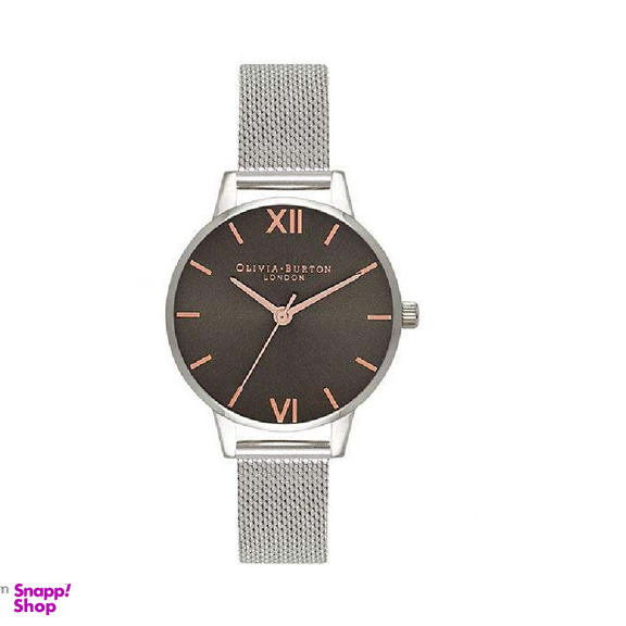 ساعت مچی عقربه ای زنانه الیویا (Olivia Burton) مدل OB16MD80 جنس بدنه فلز رنگ نقره ای