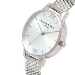 ساعت مچی عقربه ای زنانه الیویا (Olivia Burton) مدل OB16MD86 جنس بدنه فلز رنگ نقره ای