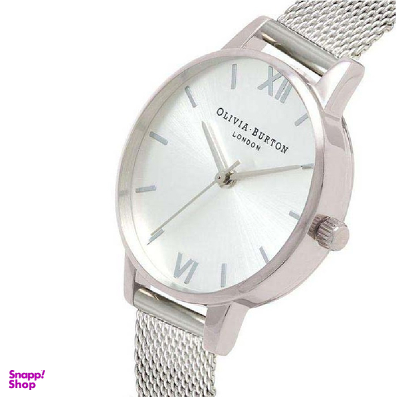 ساعت مچی عقربه ای زنانه الیویا (Olivia Burton) مدل OB16MD86 جنس بدنه فلز رنگ نقره ای
