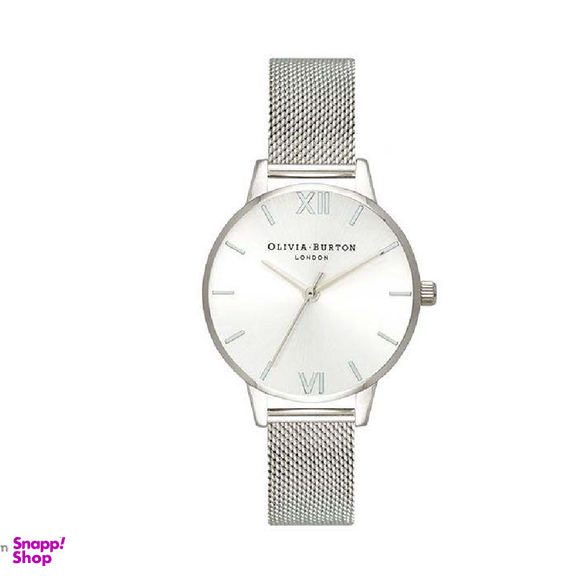 ساعت مچی عقربه ای زنانه الیویا (Olivia Burton) مدل OB16MD86 جنس بدنه فلز رنگ نقره ای