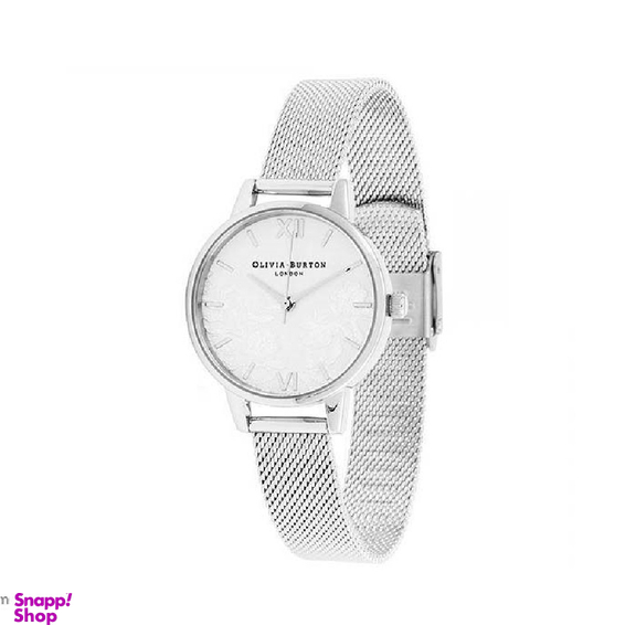 ساعت مچی عقربه ای زنانه الیویا (Olivia Burton) مدل OB16MV54 جنس بدنه فلز رنگ نقره ای