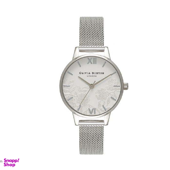 ساعت مچی عقربه ای زنانه الیویا (Olivia Burton) مدل OB16MV54 جنس بدنه فلز رنگ نقره ای