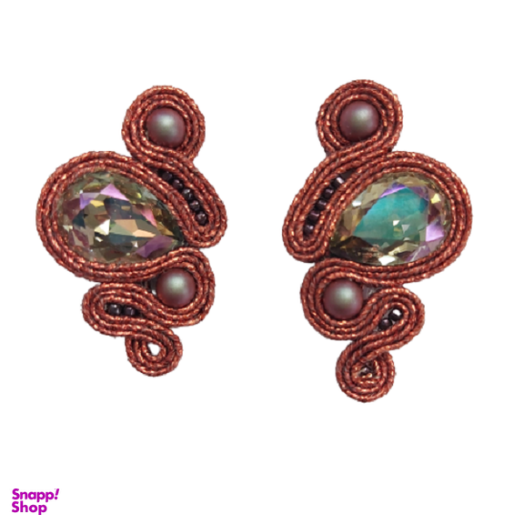 گوشواره آویزه مدل سوتش 16 کد AVZ054