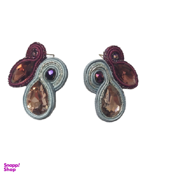 گوشواره آویزه مدل سوتش 17 کد AVZ055