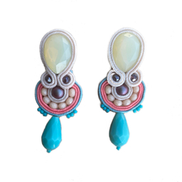 گوشواره آویزه مدل سوتش 20 کد AVZ058