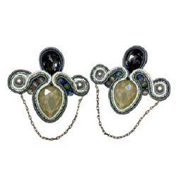 گوشواره آویزه مدل سوتش 7 کد AVZ045