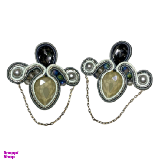 گوشواره آویزه مدل سوتش 7 کد AVZ045