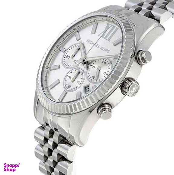 ساعت مچی عقربه ای مردانه مایکل کورس (Michael Kors) مدل MK8405 رنگ نقره ای