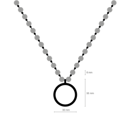 گردنبند زرسام سری لاکت سنگ دلربا طرح قاصدک