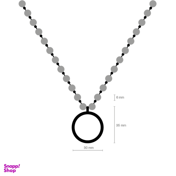 گردنبند زرسام سری لاکت سنگ دلربا طرح قاصدک